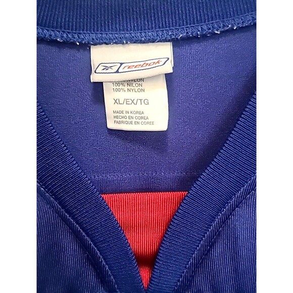 NFL New York Giants #5 Kerry Collins 2002 Reebok Men's XL Blue Jersey Vintage - Picture 3 of 9